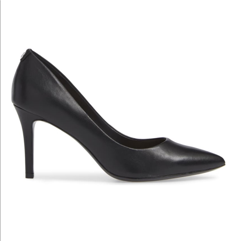 Karl Lagerfeld Royale black leather stiletto 6.5
